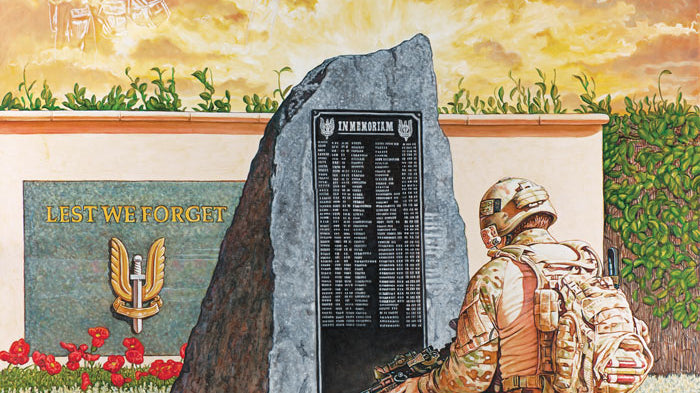 Sold Out: My Mate-Lest We Forget Print.