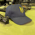ninesixfour Australian SAS cap in black with yellow emblem on front panel