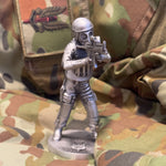 Pewter SASR CT/SR Operator Figurine