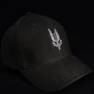 Black Australian SAS cap by ninesixfour with embroidered white emblem on front panel